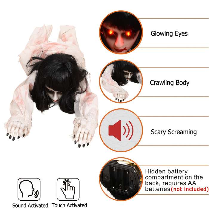 Halloween Decorations Color White