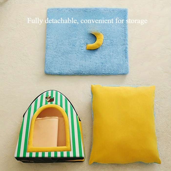 Pet Supplies Size M Style Cute Bear House
