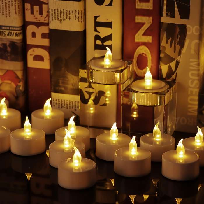 Halloween Decorations Color Warm Yellow Light Quantity 24