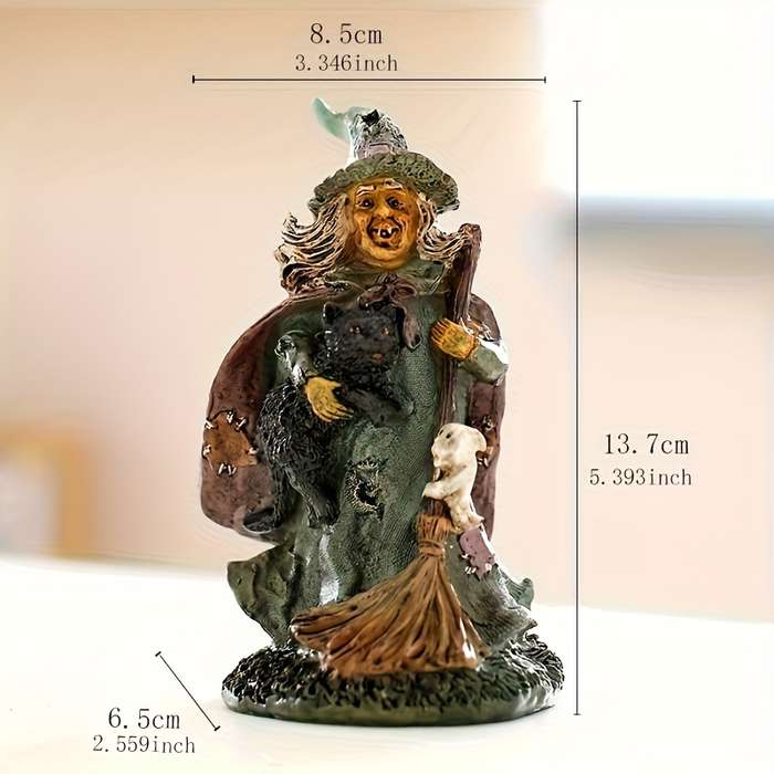 Halloween Decorations Style The Green Jar Witch