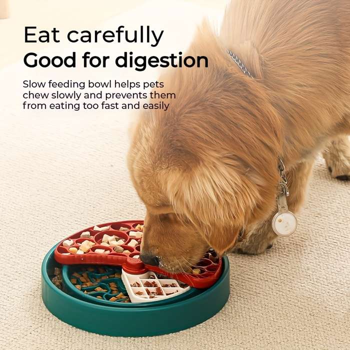 Pet Supplies Color Rotating Three Tier Feeder