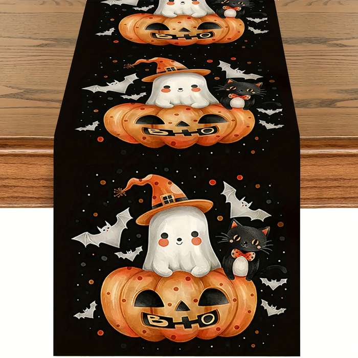 Halloween tablecloth decoration color Mixed