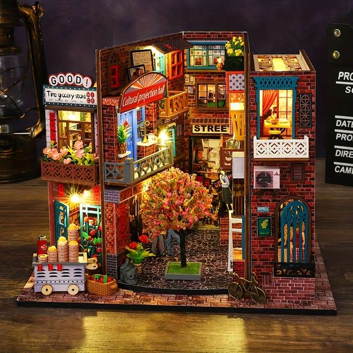 Building Toy Architectural Model Toy Set Style Mark Of The Times