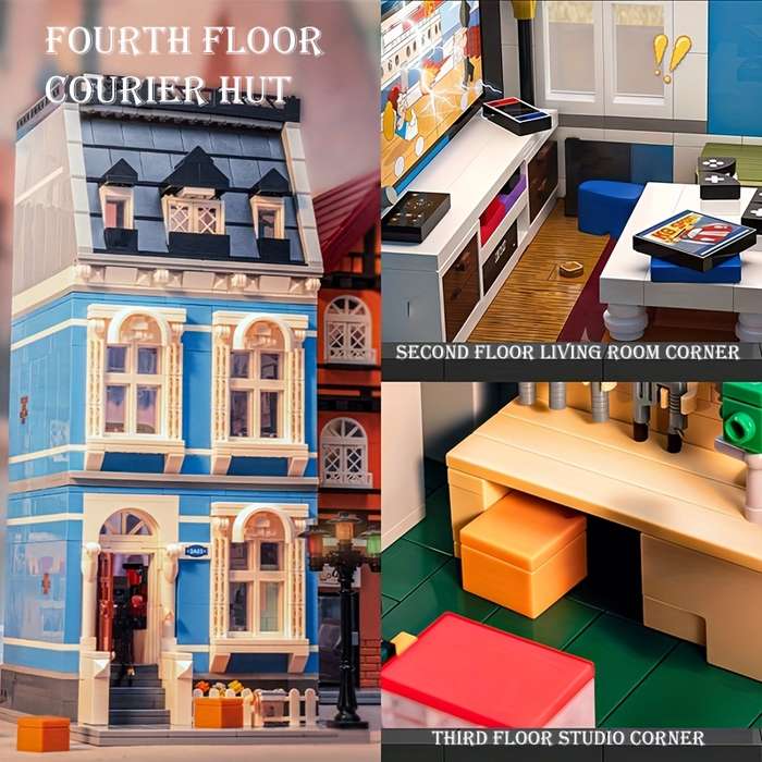 Building Toy Architectural Model Toy Set Model Jlz61017