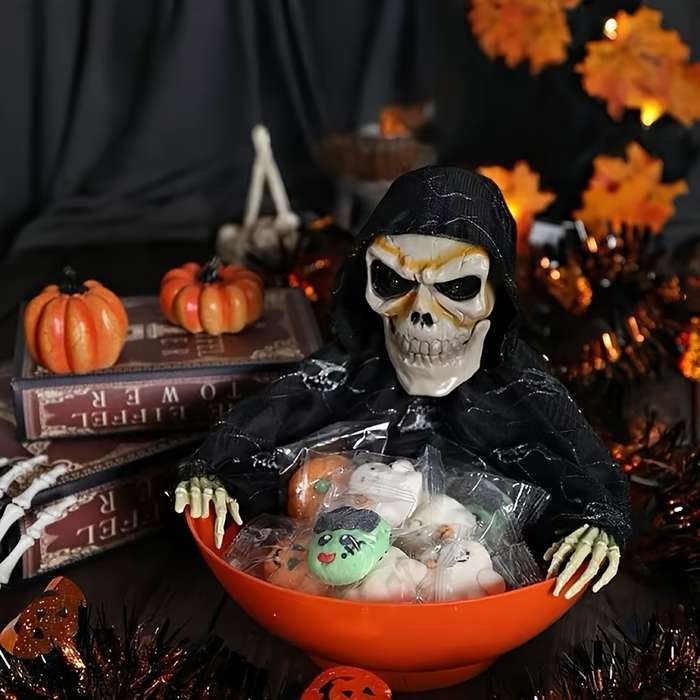 Halloween Decorations Items Candy Plate B