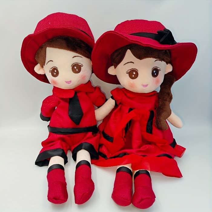 Toy Doll color red dolls Quantity 2pcs