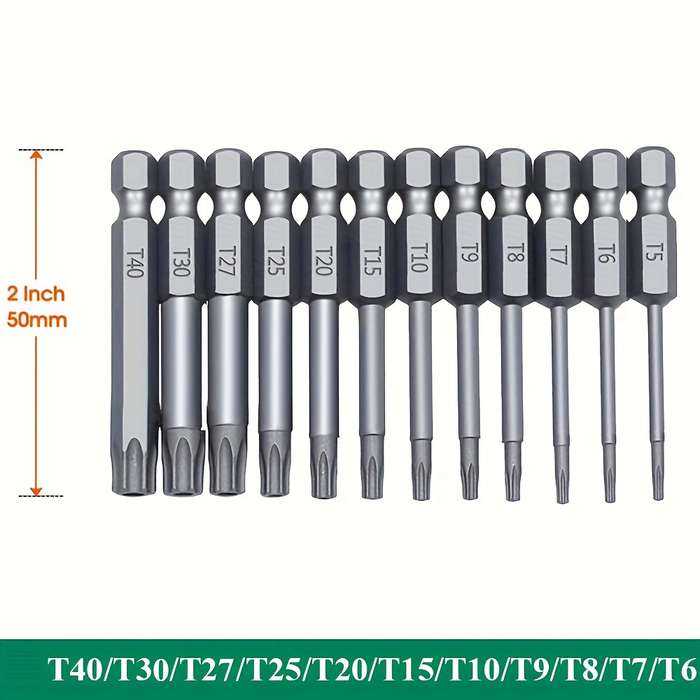 Screwdriver Bit Tool Set Size 100Mm 11Pcs Set