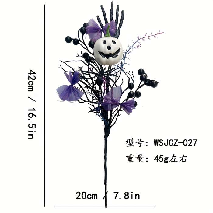 Halloween Decorations Color White Pumpkin