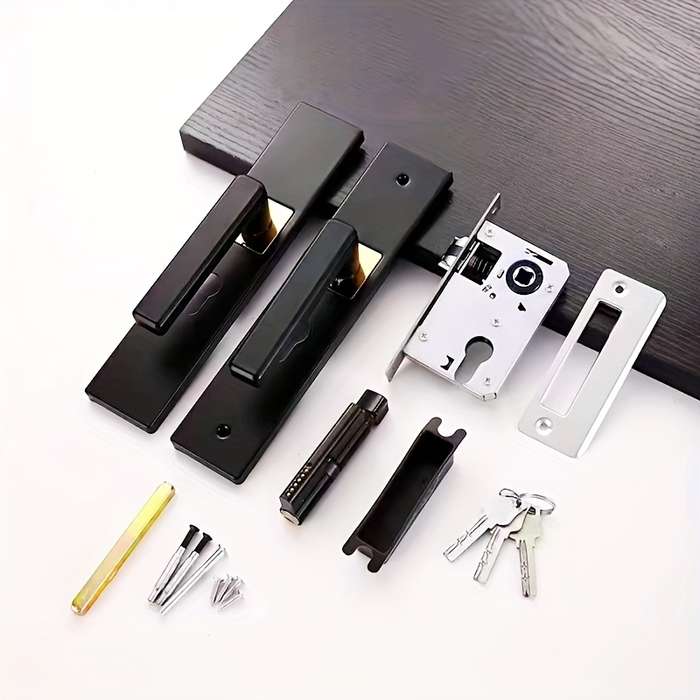 Lock Color Black Golden