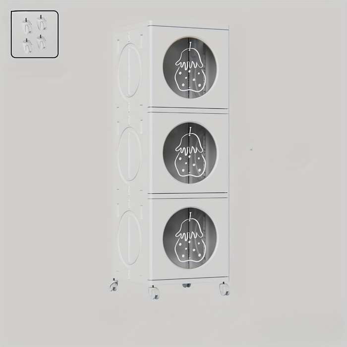 Storage And Organizationcolor White Size 2 Layer
