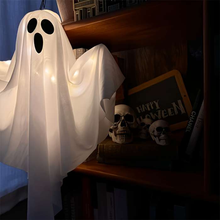 Halloween Decorations Color 2Pcs White