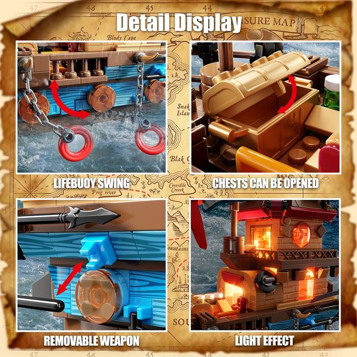 3D Jigsaw Puzzle Model Ship
