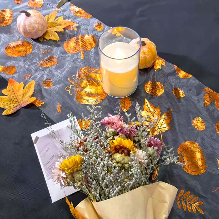 Halloween tablecloth decoration size 28 x 500cm Quantity 1pc