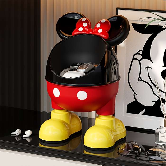Storage And Organizationcolor 1Pc Black Mickey