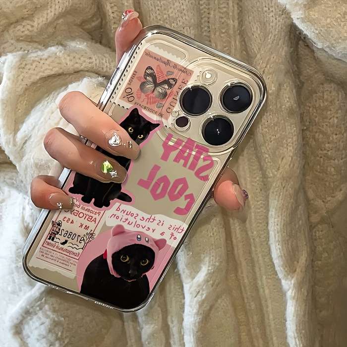 1Pc Transparent For iPhone 14 Pro Phone Case Phone Cover
