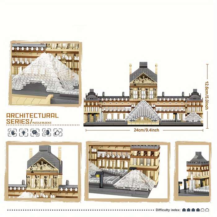 Building Toy Architectural Model Toy Set