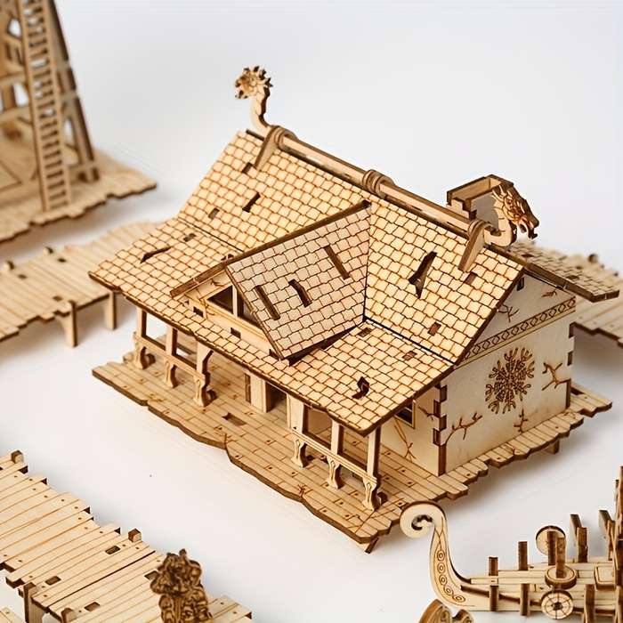Building Toy Architectural Model Toy Set