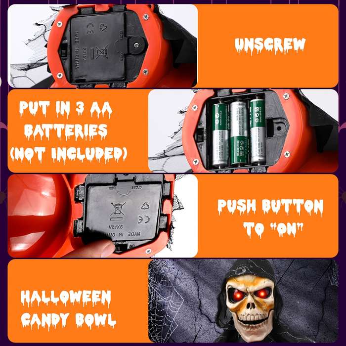 Halloween Decorations Items Grey Ghost Candy Plate