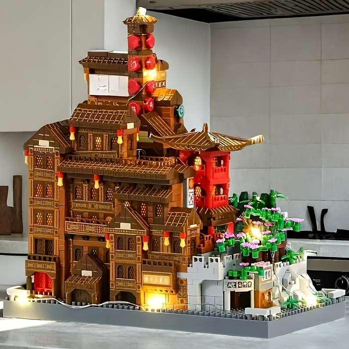 Building Toy Architectural Model Toy Set Style Cp1036