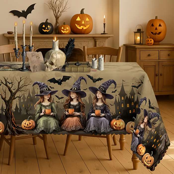 Halloween tablecloth decoration size 140x220cm