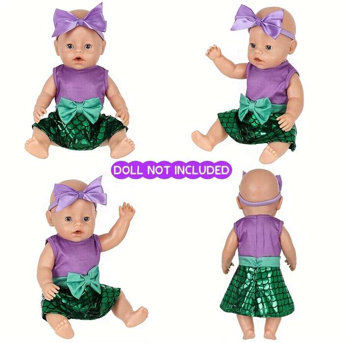 Toy Doll Style Q18 1011 Mermaid Skirt