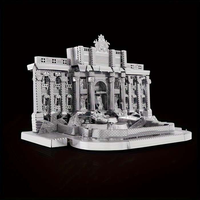 Building Toy Architectural Model Toy Set Items Rome Trevi Fountain