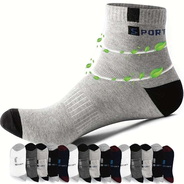 5 Pairs Assorted One Size High Elastic Socks
