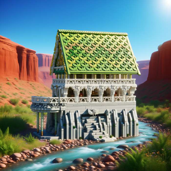 Building Toy Architectural Model Toy Set Model Bk 33244