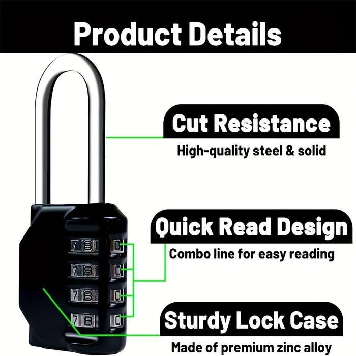 Lock Quantity 1Pcs Combination Lock