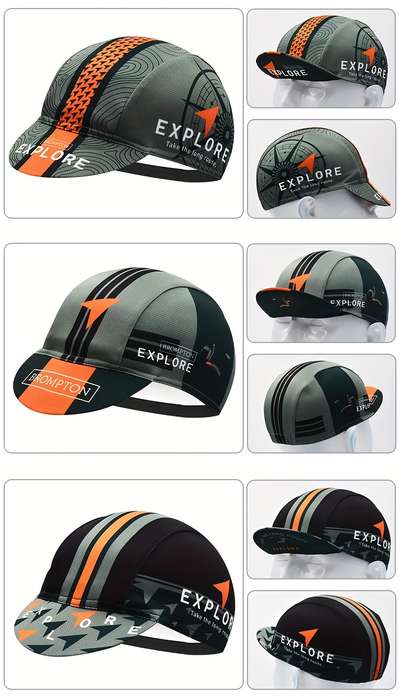 1pc Army Green Camouflage Cycling Cap Outdoor Sports Breathable Hat Suitable For Outdoor Cycling