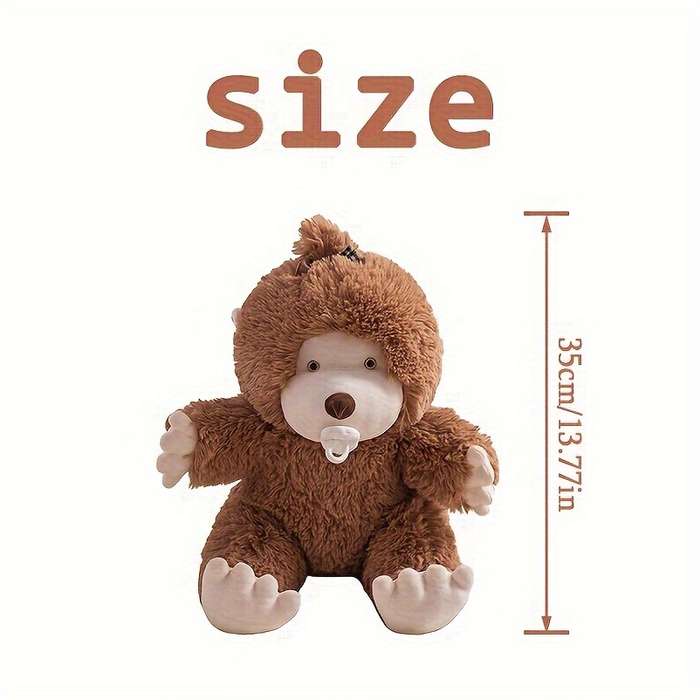 Toy Dolls color Purple size 35cm 13.77in