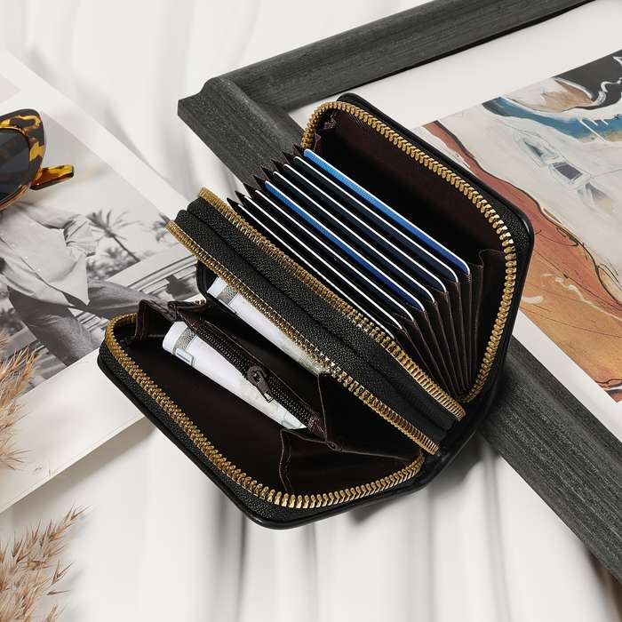 1pc Jesus The Way The Truth The Life Inspirational Double Zipper WalletTrendy Card Holder with M