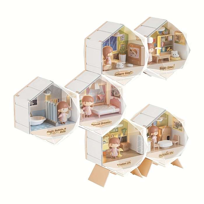 Building Toy Architectural Model Toy Set Style Study
