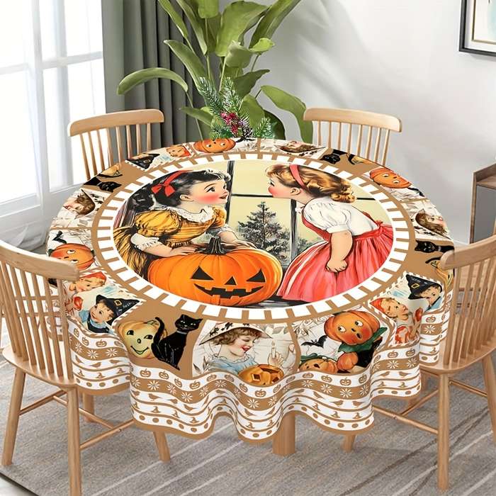 Halloween tablecloth decoration Model Diameter 180cm