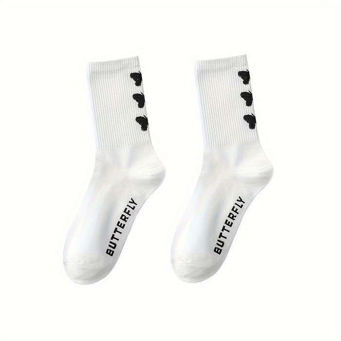 5 Pairs Mixed Color One Size High Elastic Socks