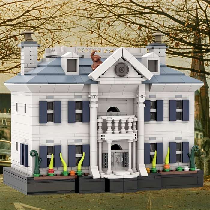Building Toy Architectural Model Toy Set Model 1347Pcs House