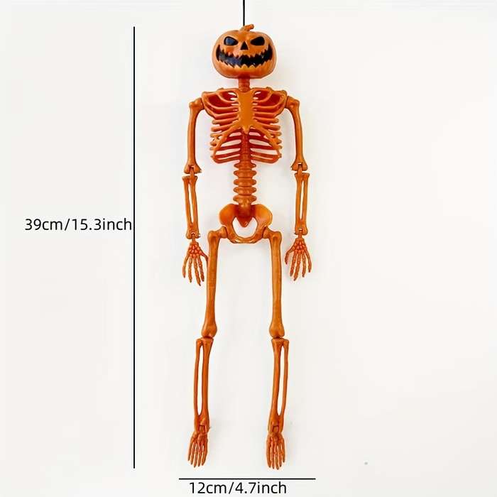 Halloween Decorations Style 2Pcs 40 Series Pumpkin Skull