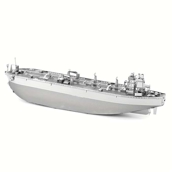 Building Toy Architectural Model Toy Set Color Oil Platform  Silvery Gray