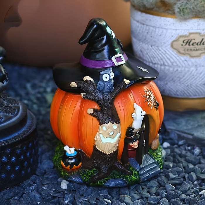 Halloween Decorations Style Witch Pumpkin House