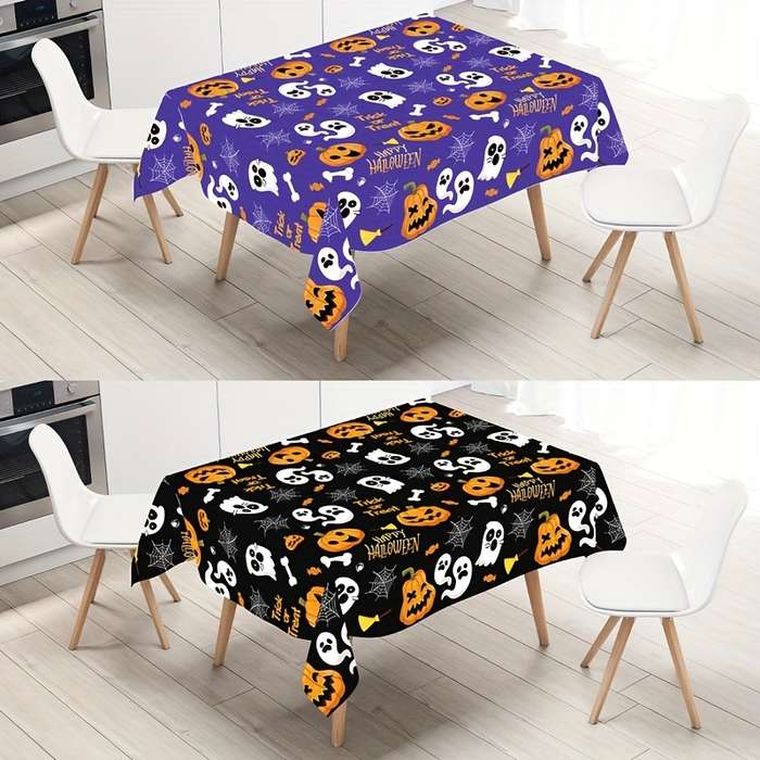 Halloween tablecloth decoration Quantity 2pcs
