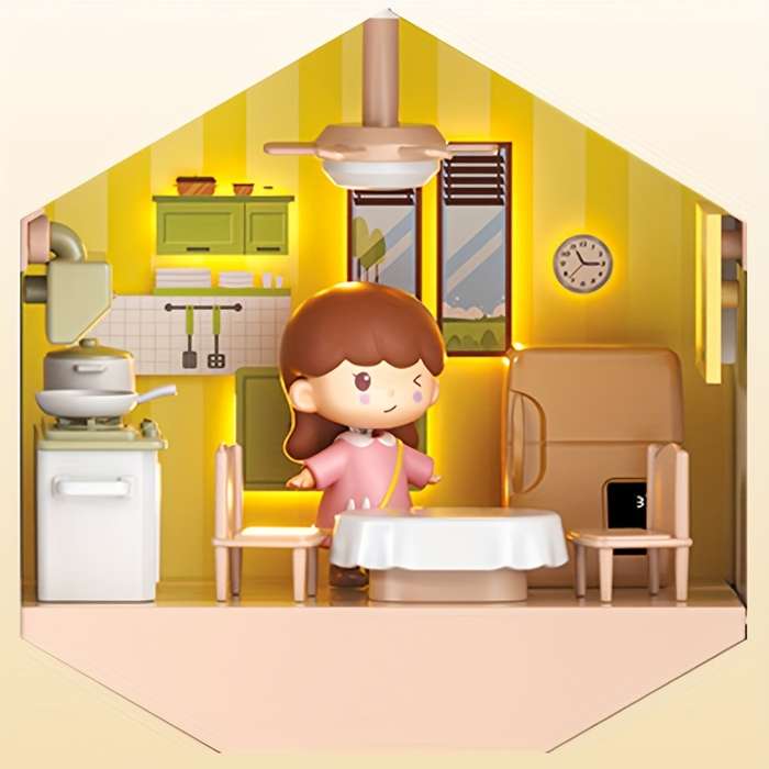 Building Toy Architectural Model Toy Set Style Study
