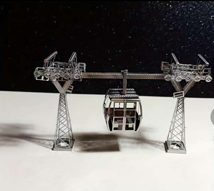 Building Toy Architectural Model Toy Set Items Cable Car