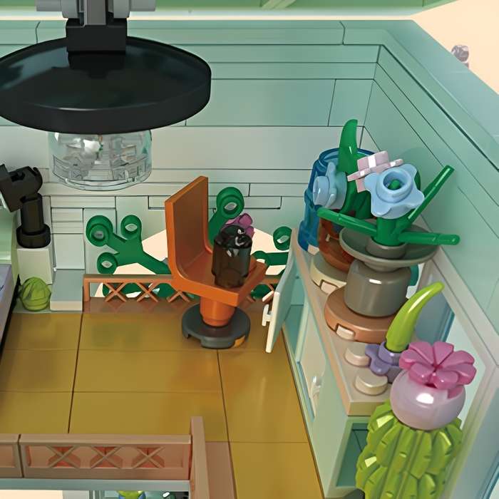 Building Toy Architectural Model Toy Set Style House
