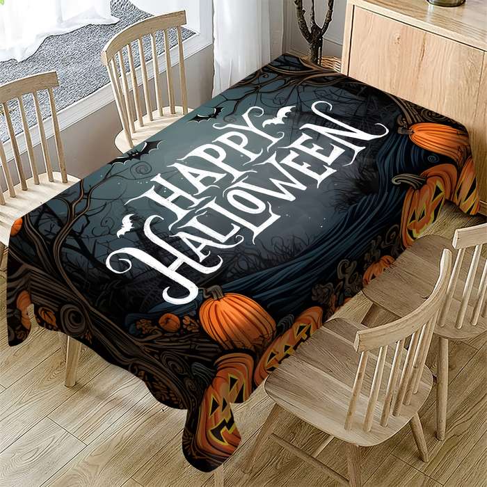 Halloween tablecloth decoration size 140 x 180cm