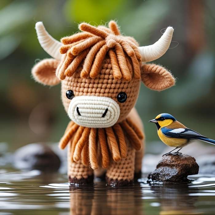 Toy Dolls Model Gray Cow