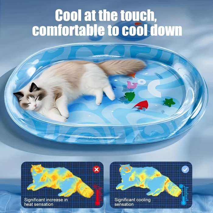Pet supplies color Blue Ocean size L 61x78