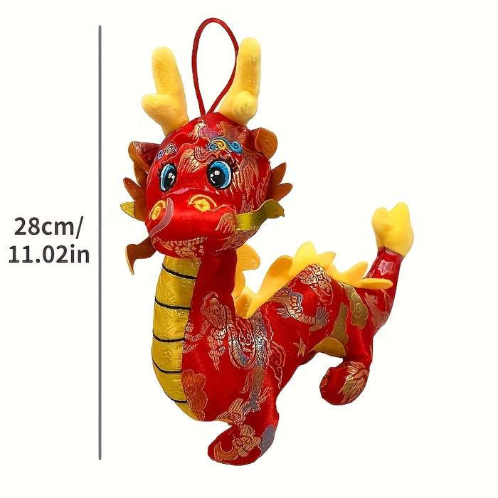 Toy Dolls Items satin dragon 28cm