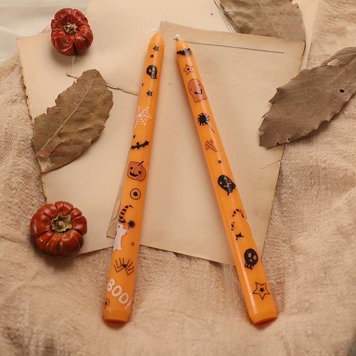 Halloween Decorations Color Orange Red