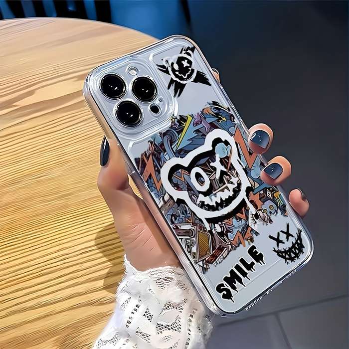 1Pc Transparent For iPhone 7 Plus 8 Plus Phone Case Phone Cover