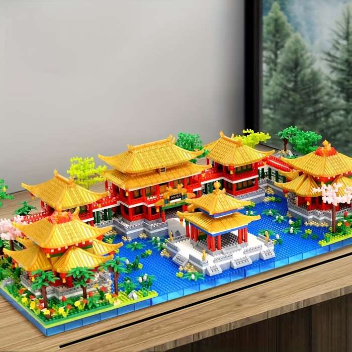 Building Toy Architectural Model Toy Set Style Cp1004